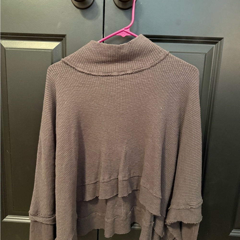Women's gray Turtleneck Sweater